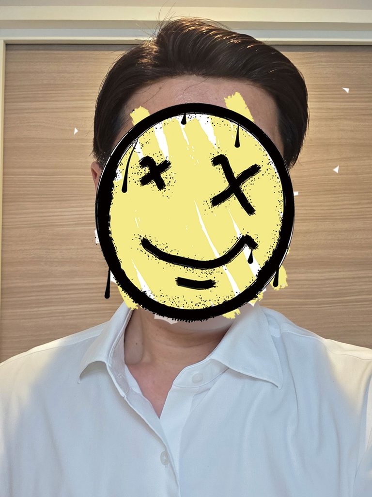 落ち武者後の写真